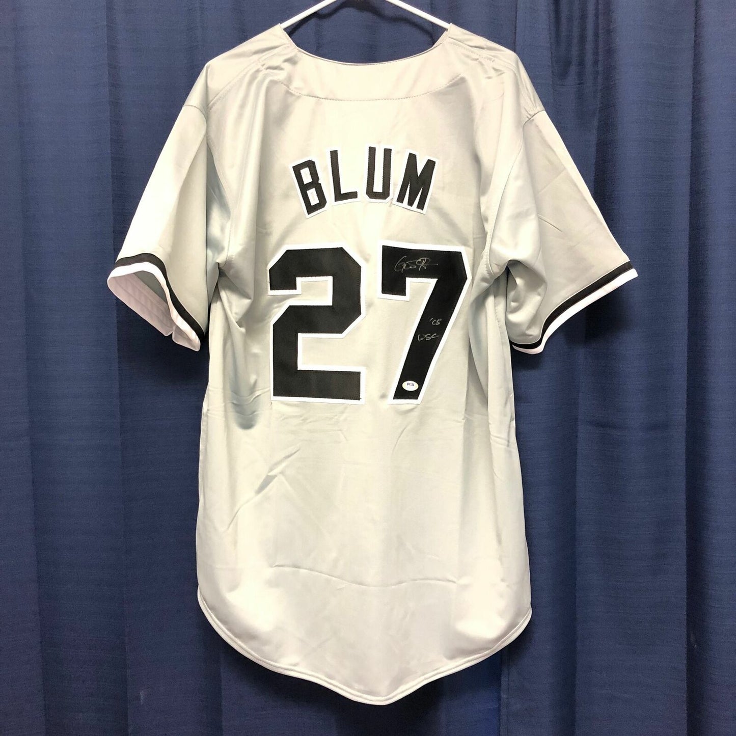 GEOFF BLUM signed jersey PSA/DNA Chicago White Sox Autographed