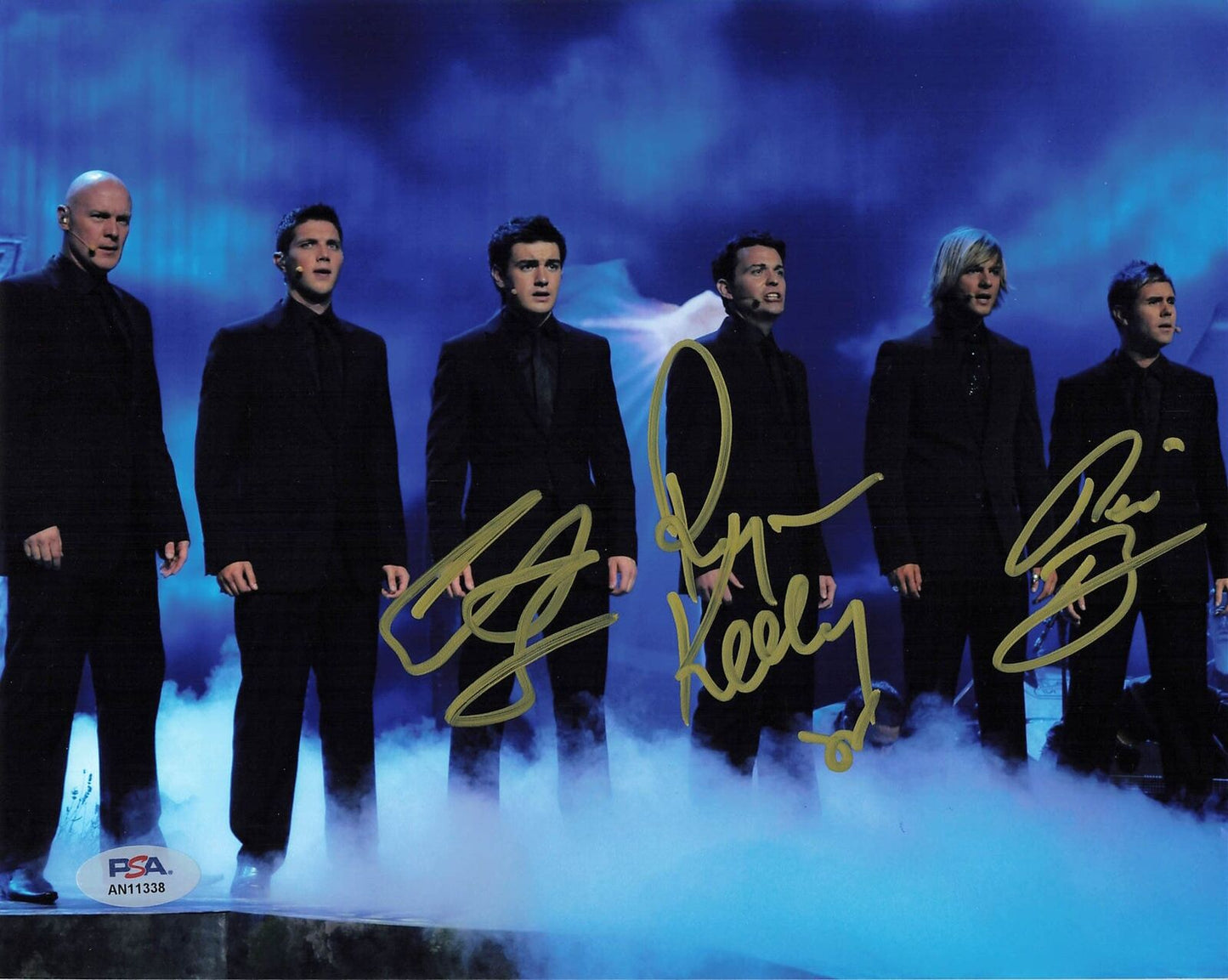 Celtic Thunder signed 8x10 photo PSA/DNA Autographed