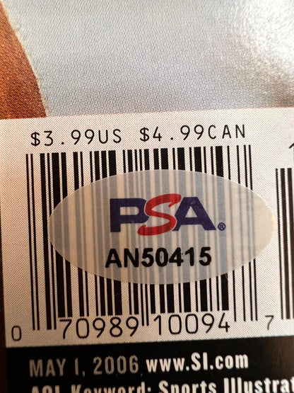 Vince Young signed Sports Illustrated Magazine PSA/DNA Texas Football