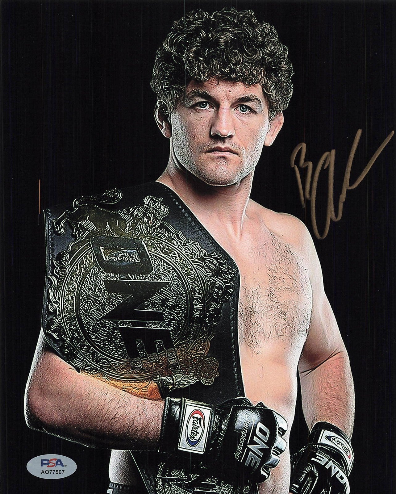Ben Askren Signed Photo PSA Wrestling