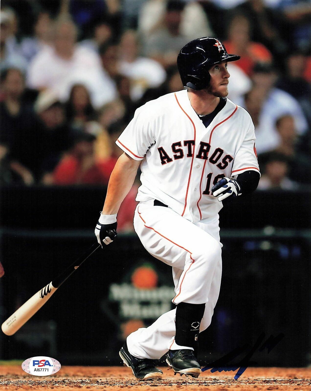 Robbie Grossman signed 8x10 photo PSA/DNA Houston Astros Autographed