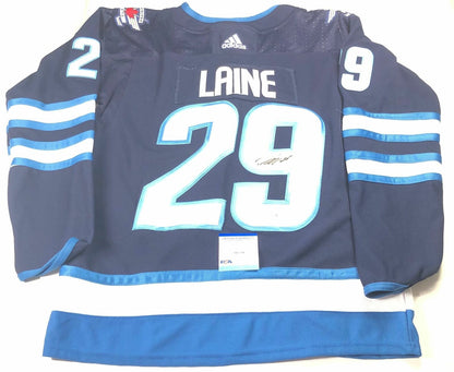 PATRIK LAINE Signed Jersey PSA/DNA Winnipeg Jets Autographed