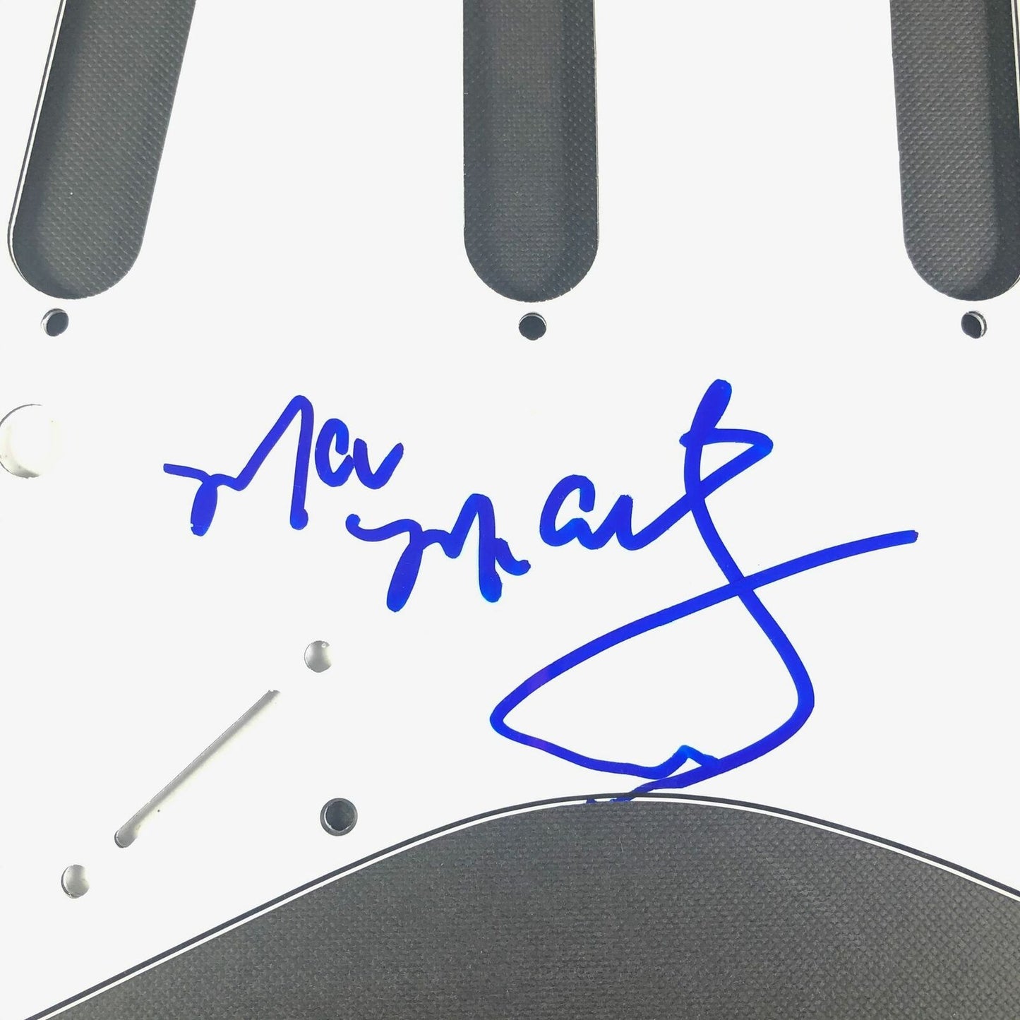 Mac McAnally Signed Pickguard PSA/DNA Autographed Coral Reefer