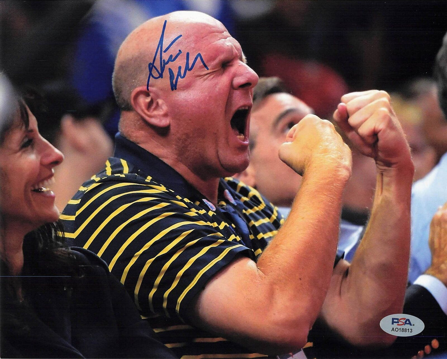 Steve Ballmer signed 8x10 photo PSA/DNA Autographed Clippers