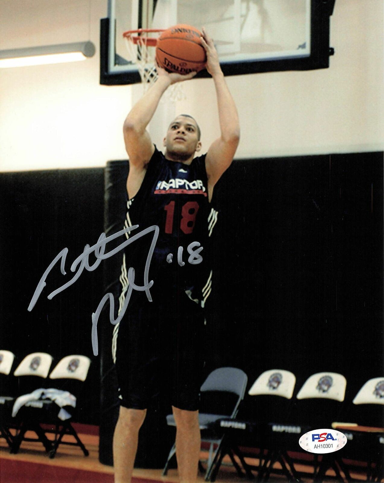 Anthony Parker Signed 8x10 photo PSA/DNA Toronto Raptors Autographed