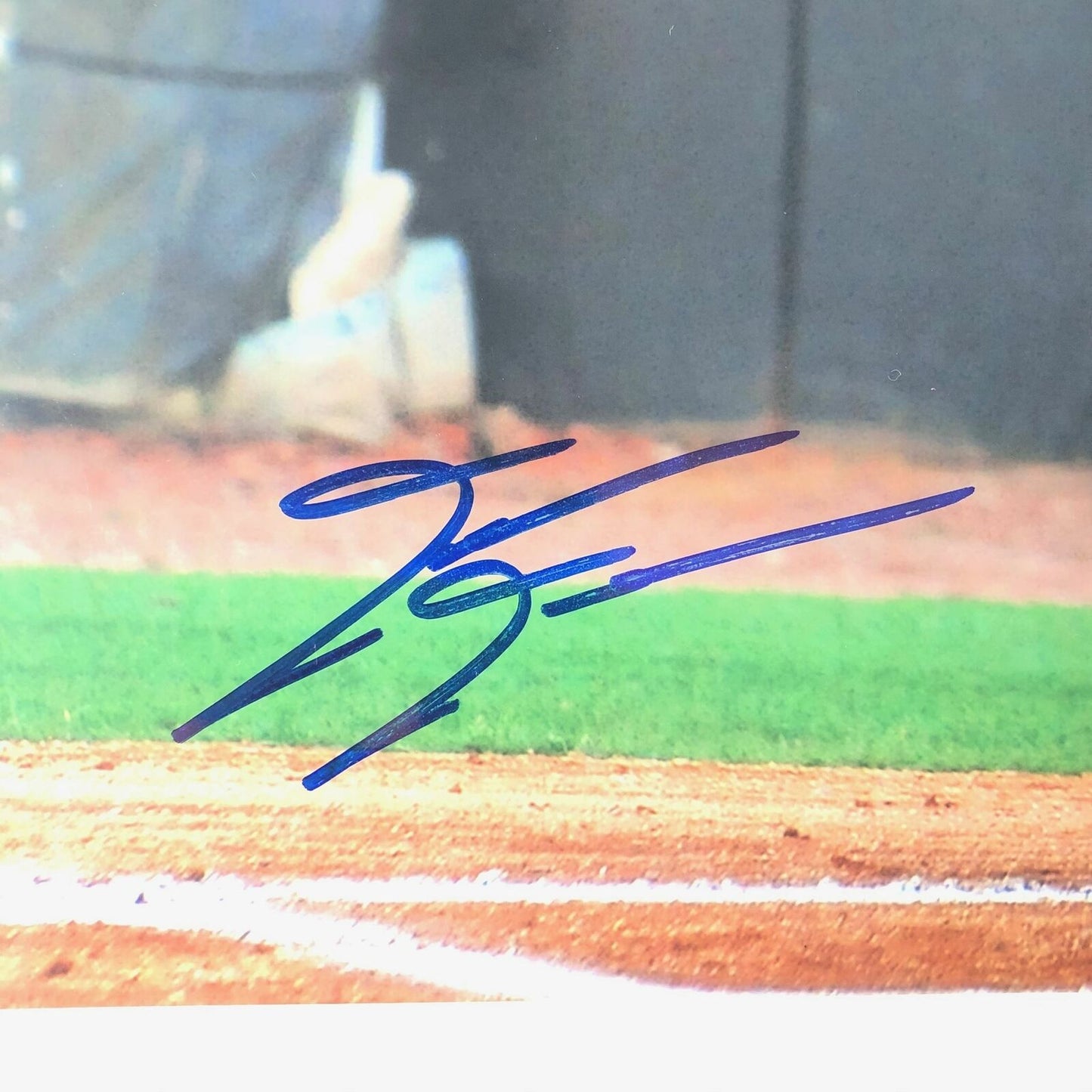 David Dahl signed 11x14 Photo PSA/DNA Colorado Rockies autographed