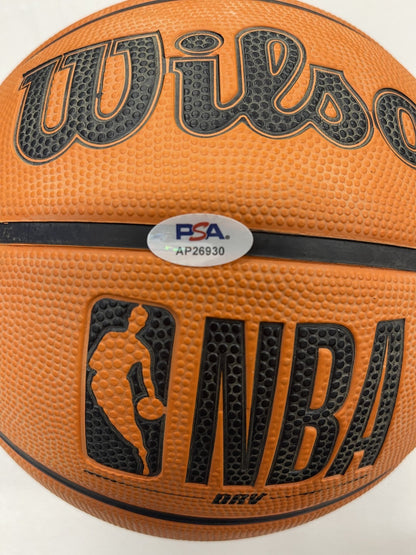 Amari Bailey Signed Basketball PSA Hornets