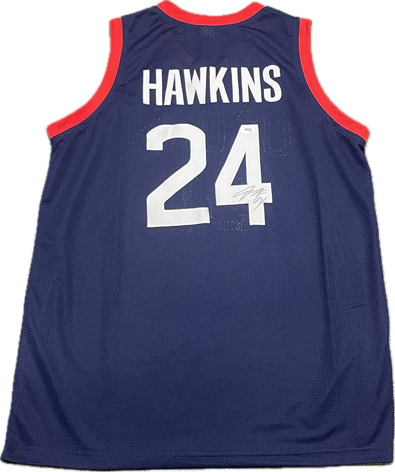 Jordan Hawkins Signed Jersey PSA UConn Huskies Autographed