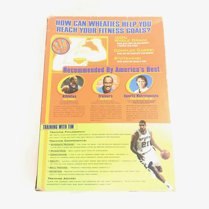 Tim Duncan Signed Wheaties Box PSA/DNA San Antonio Spurs Autographed