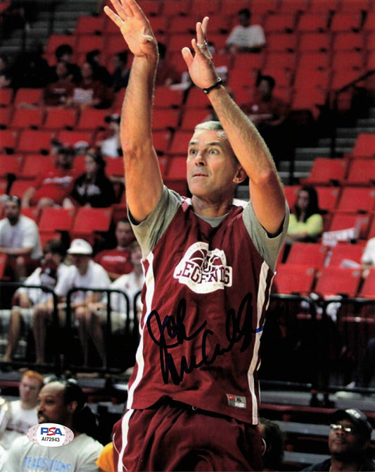 JOHN McCULLOUGH signed 8x10 photo PSA/DNA Portland Trailblazers Autographed