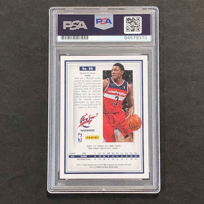 2012-13 Panini Crusade #89 Bradley Beal Signed Card AUTO 10 PSA Slabbed Wizards