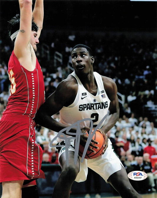 Jaren Jackson Jr. signed 8x10 photo PSA/DNA Michigan State Spartans Autographed