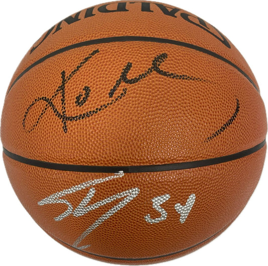 Kobe Bryant and Shaquille O'Neal Signed Basketball PSA/DNA Los Angeles Lakers