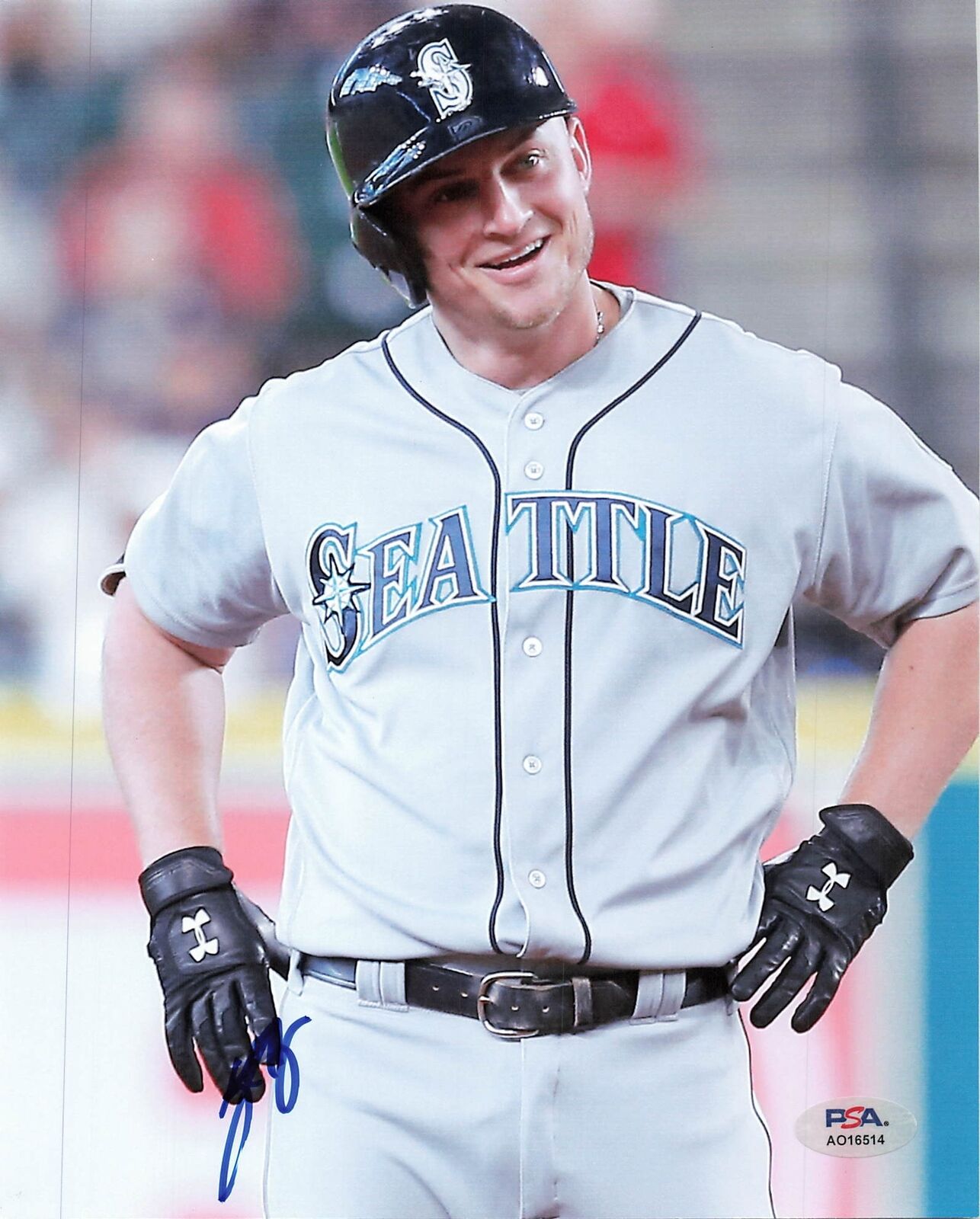 Kyle Seager signed 8x10 photo PSA/DNA Seattle Mariners Autographed