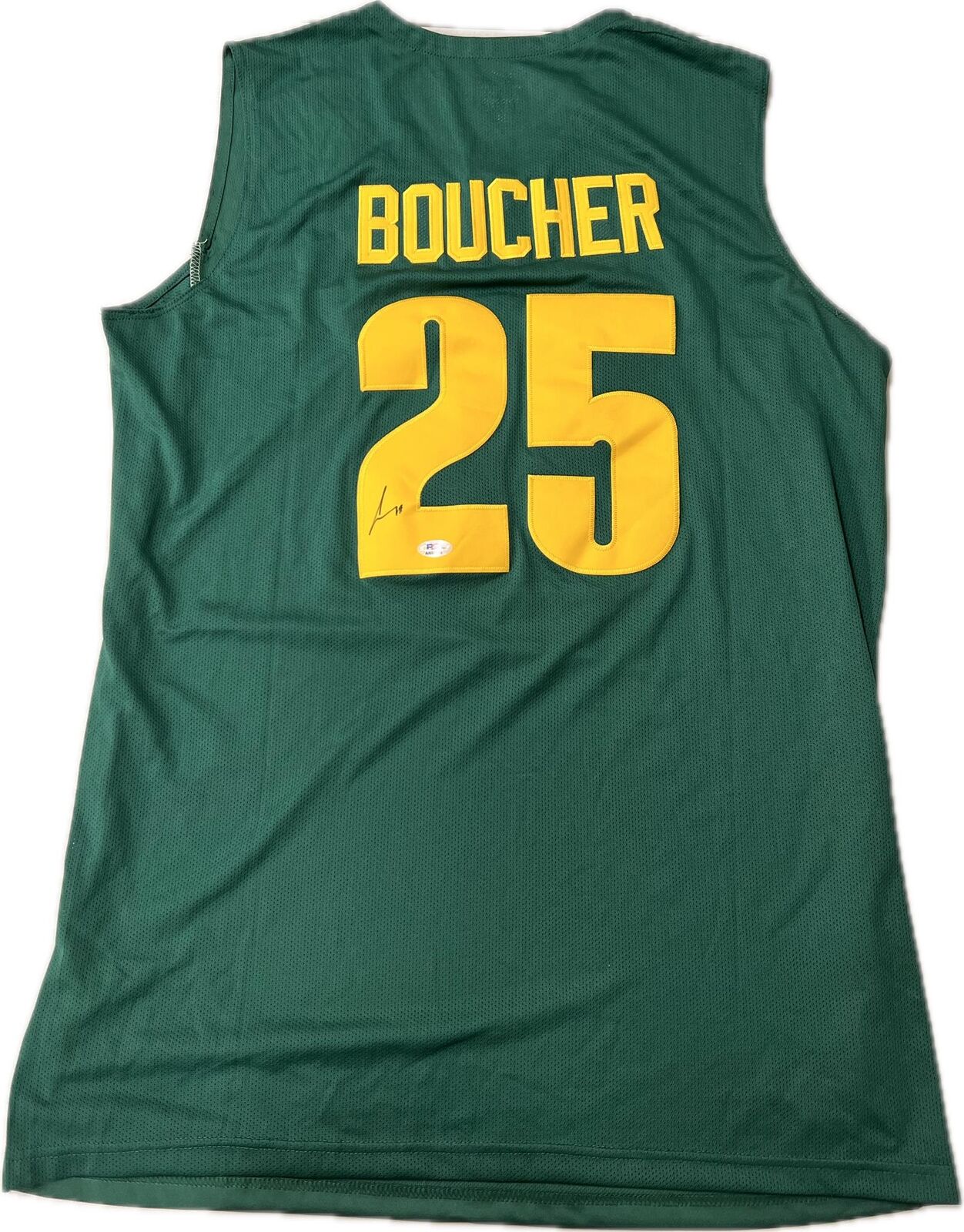 Chris Boucher signed jersey PSA/DNA Oregon Autographed