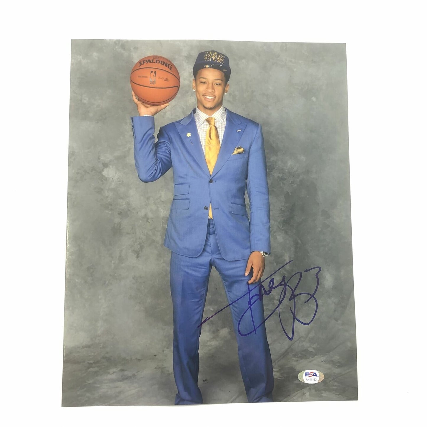 Trey Burke signed 11x14 photo PSA/DNA Michigan Jazz 76ers Autographed