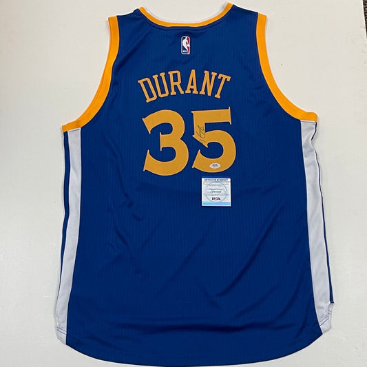 Kevin Durant signed jersey PSA/DNA Golden State Warriors Autographed