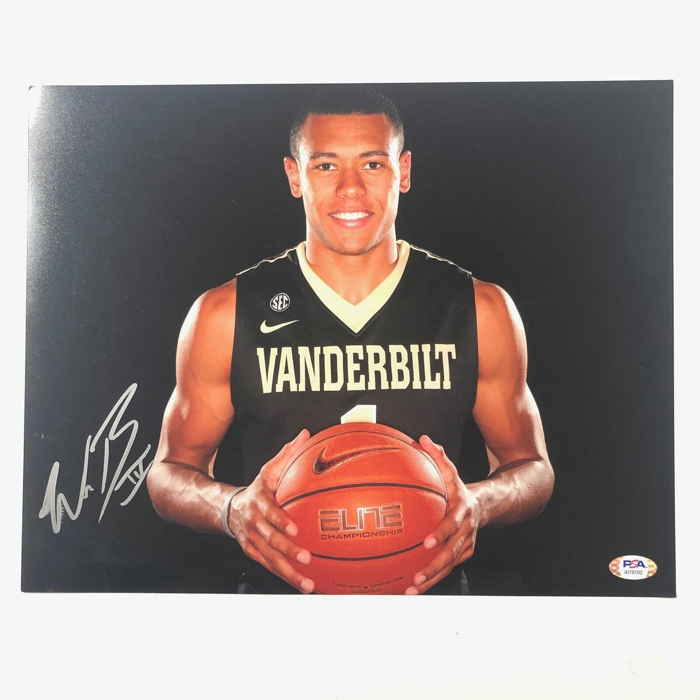 Wade Baldwin signed 11x14 photo PSA/DNA Memphis Grizzlies Autographed