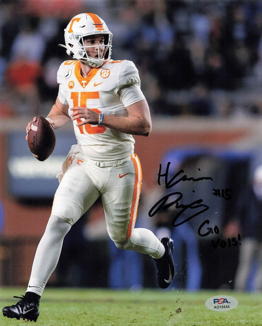 Harrison Bailey signed 8x10 photo PSA/DNA Tennessee