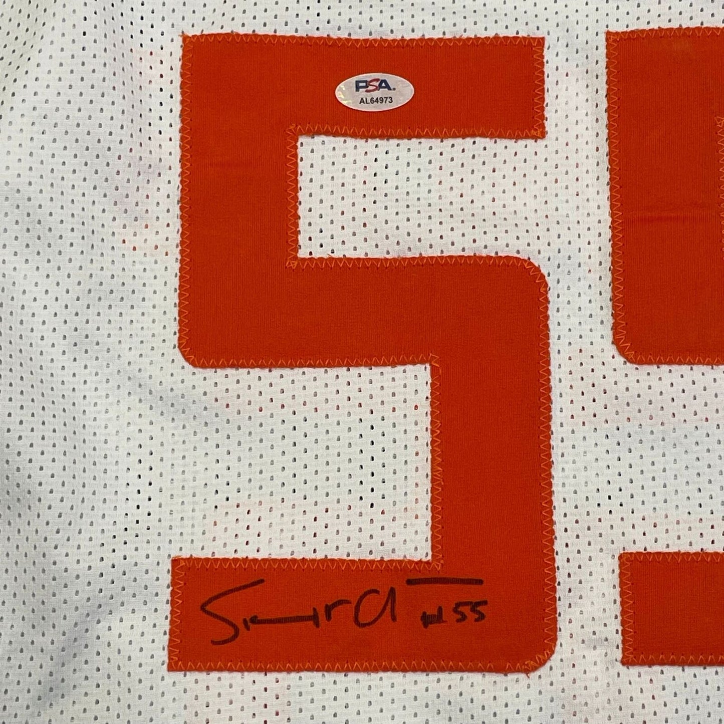 Skyy Clark signed jersey PSA/DNA Autographed Fighting Illini