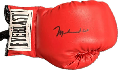 Muhammad Ali Signed Boxing Glove PSA/DNA Boxing LOA Cassius Clay