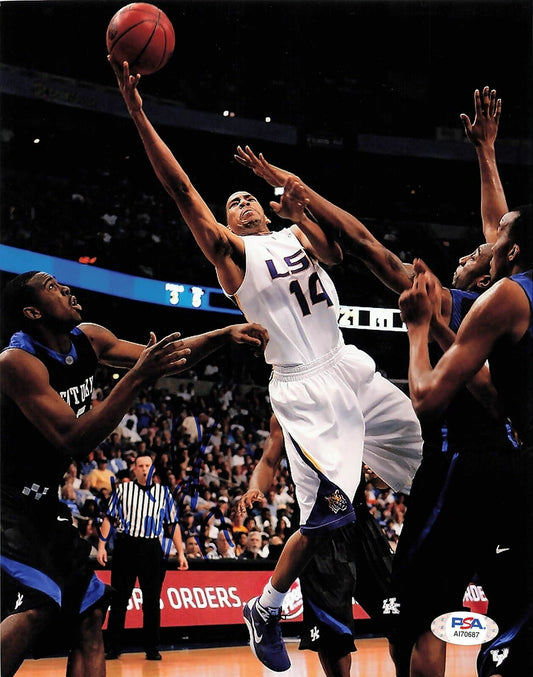 Garrett Temple signed 8x10 photo PSA/DNA LSU Autographed