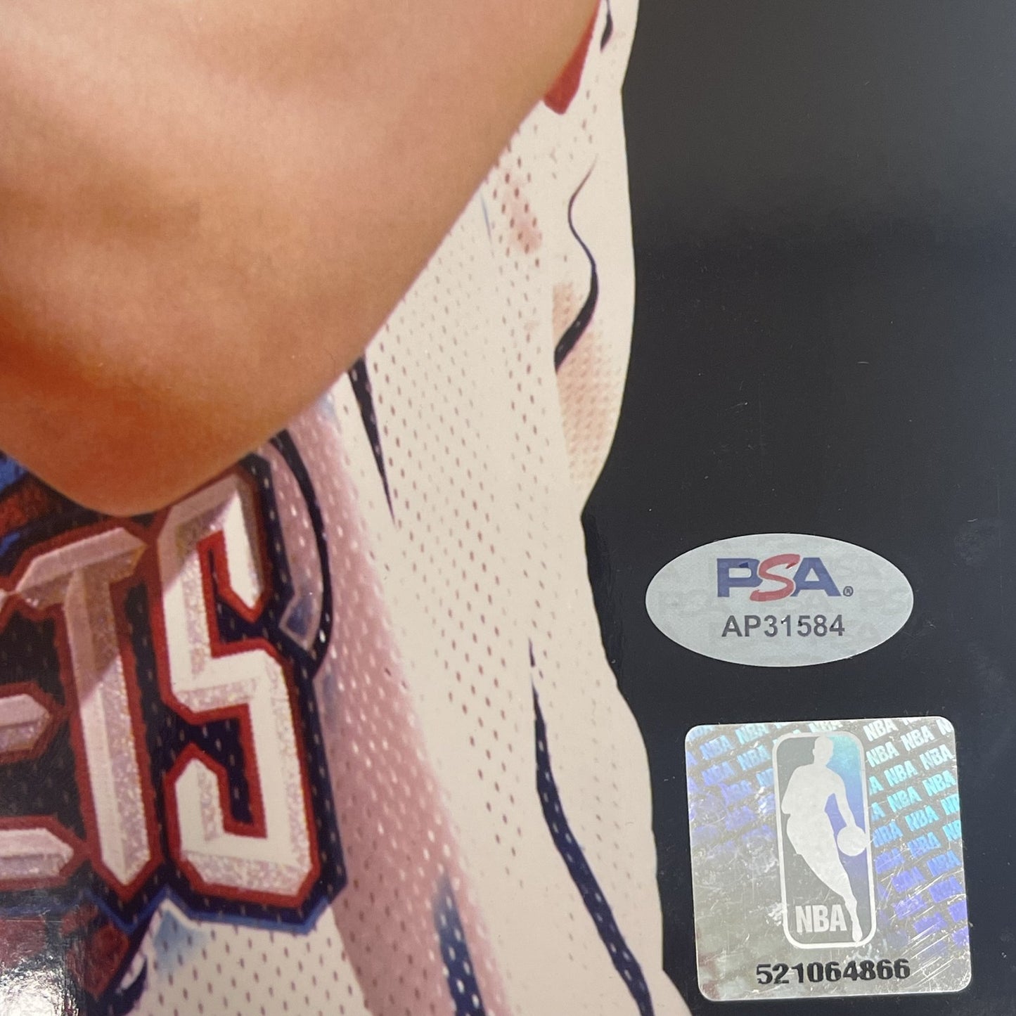 Yao Ming Signed 11x14 Photo PSA Houston Rockets