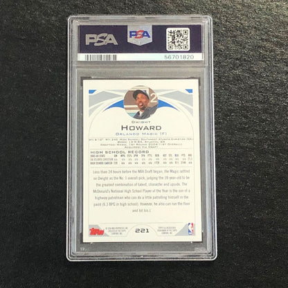 2004 Topps #221 Dwight Howard PSA 10 GEM-MT Magic
