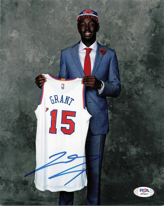 Jerian Grant signed 8x10 photo PSA/DNA New York Knicks Autographed