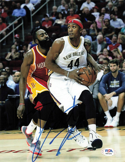 DANTE CUNNINGHAM signed 8x10 photo PSA/DNA New Orleans Pelicans Autographed