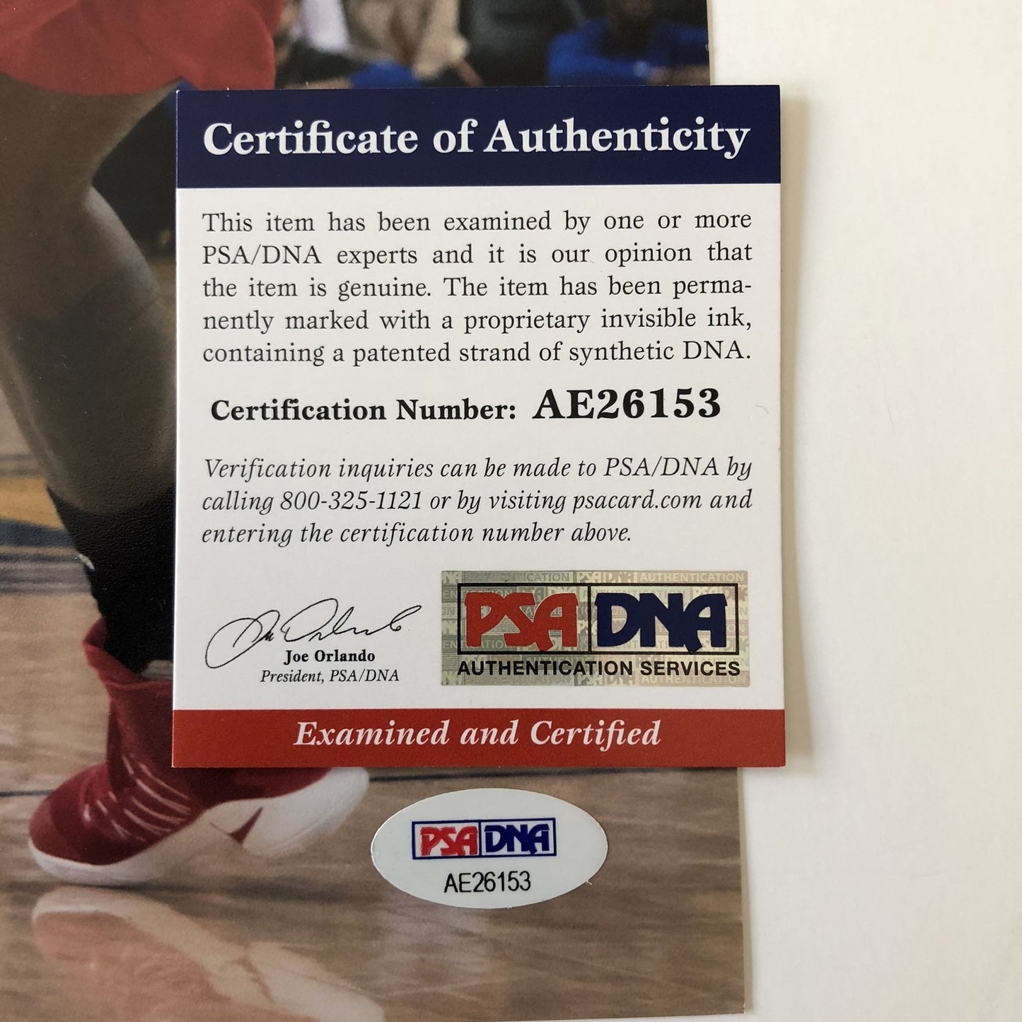 Kevin Durant signed 11x14 photo PSA/DNA Golden State Warriors Autographed