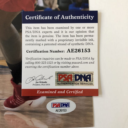 Kevin Durant signed 11x14 photo PSA/DNA Golden State Warriors Autographed