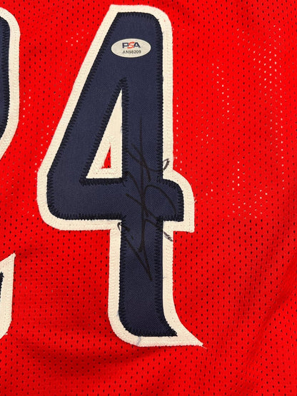 Corey Kispert signed Jersey PSA/DNA Wizards autographed