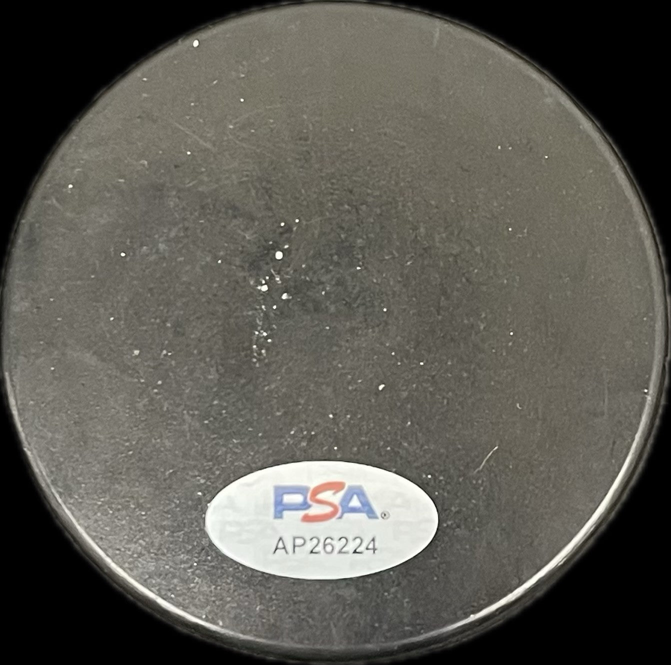 Tyler Johnson  Signed Hockey Puck PSA Tampa Bay Lightning