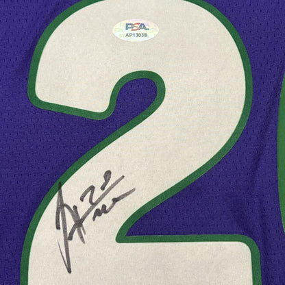 Jusuf Nurkic Signed Jersey PSA Phoenix Suns Autographed