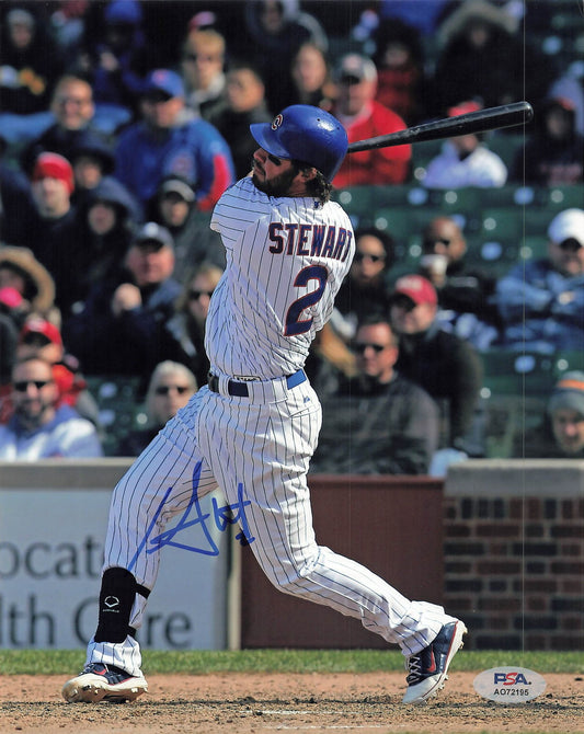 Ian Stewart Signed 8X10 Photo PSA Chicago Cubs