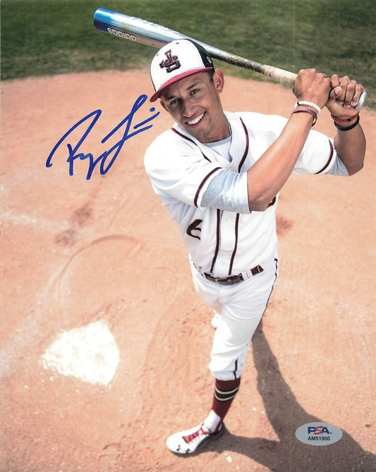 ROYCE LEWIS signed 8x10 photo PSA/DNA Minnesota Twins Autographed