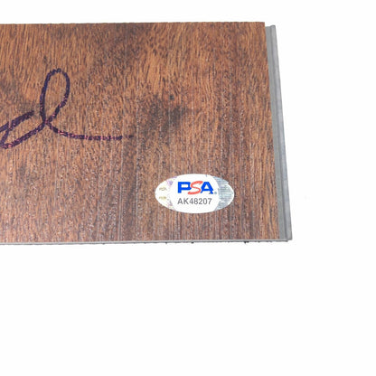 MIKE BUDENHOLZER Signed Floorboard PSA/DNA Autographed Milwaukee Bucks