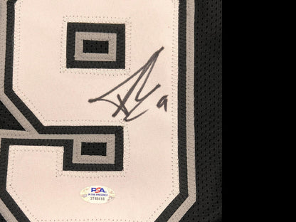 Tony Parker signed jersey PSA/DNA San Antonio Spurs Autographed