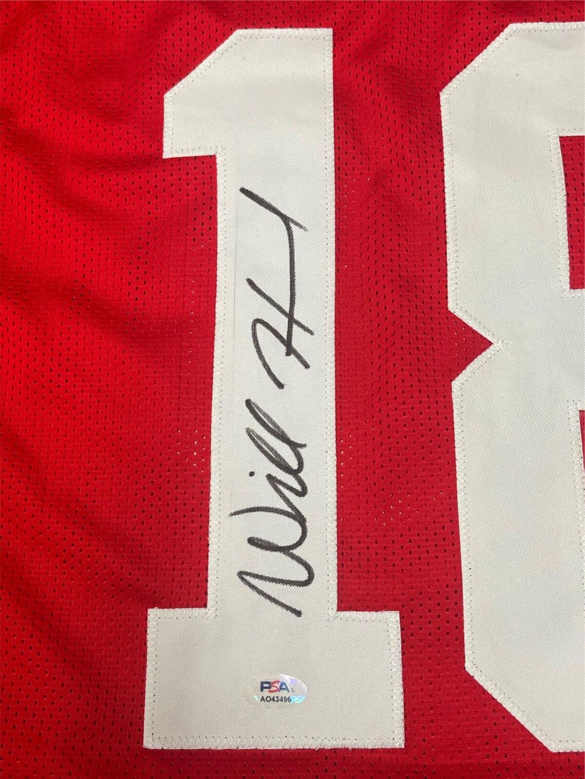 Will Howard signed Jersey PSA/DNA Auto Ohio State Buckeyes Autographed