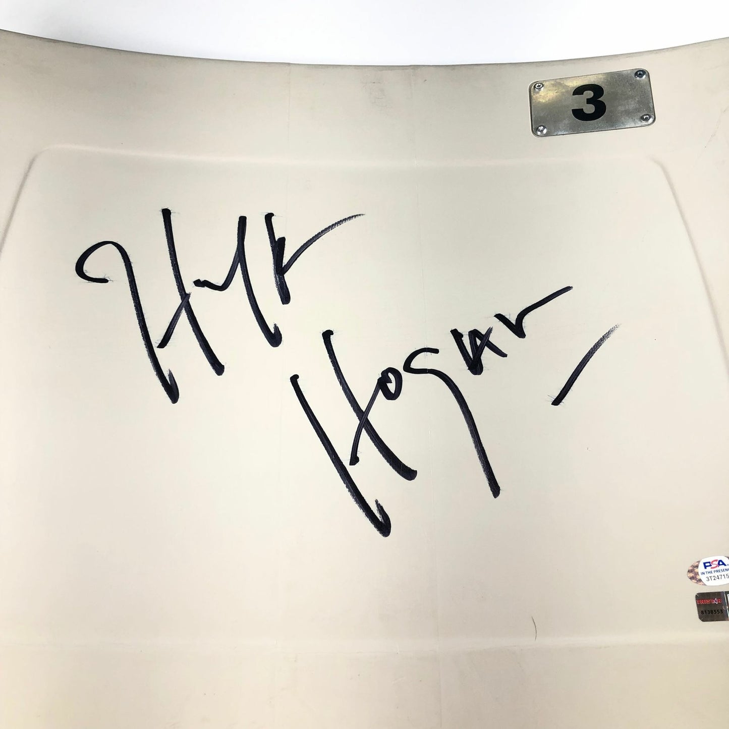 Hulk Hogan Signed Silverdome Seatback PSA/DNA Tristar WrestleMania Autographed W