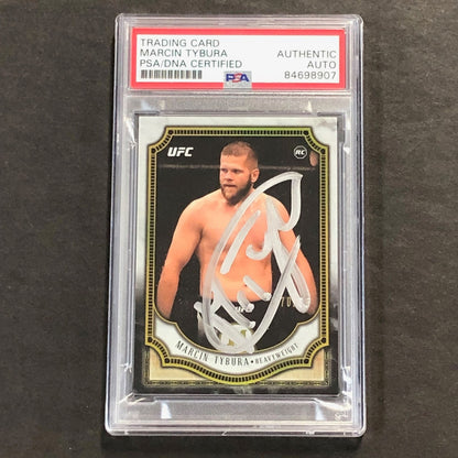 2018 Topps Trading Card Marcin Tybura Signed Card AUTO PSA/DNA Slabbed UFC