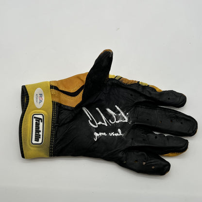 Jack Suwinski Signed Pittsburgh Pirates Batting Gloves PSA