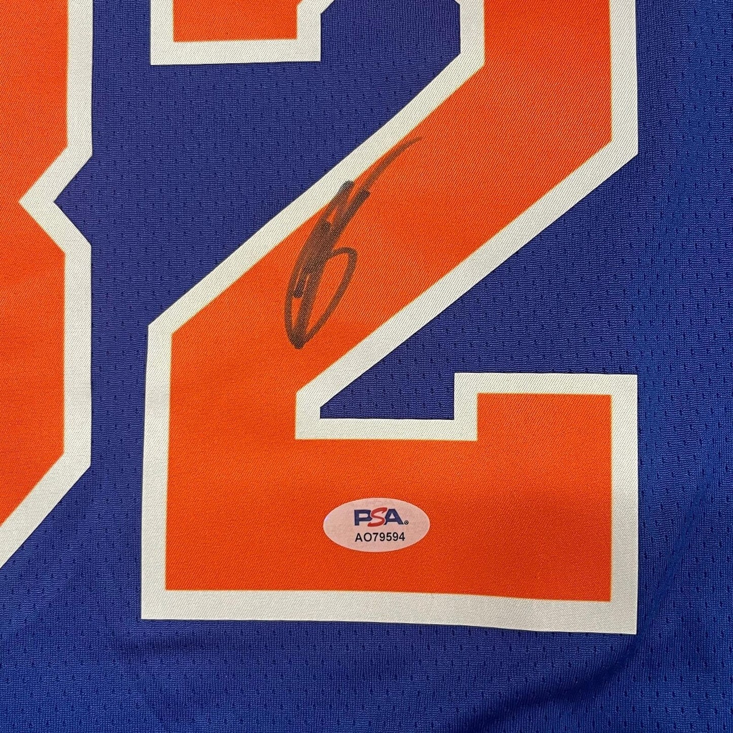 Karl Anthony Towns Signed Jersey PSA/DNA New York Knicks Autographed