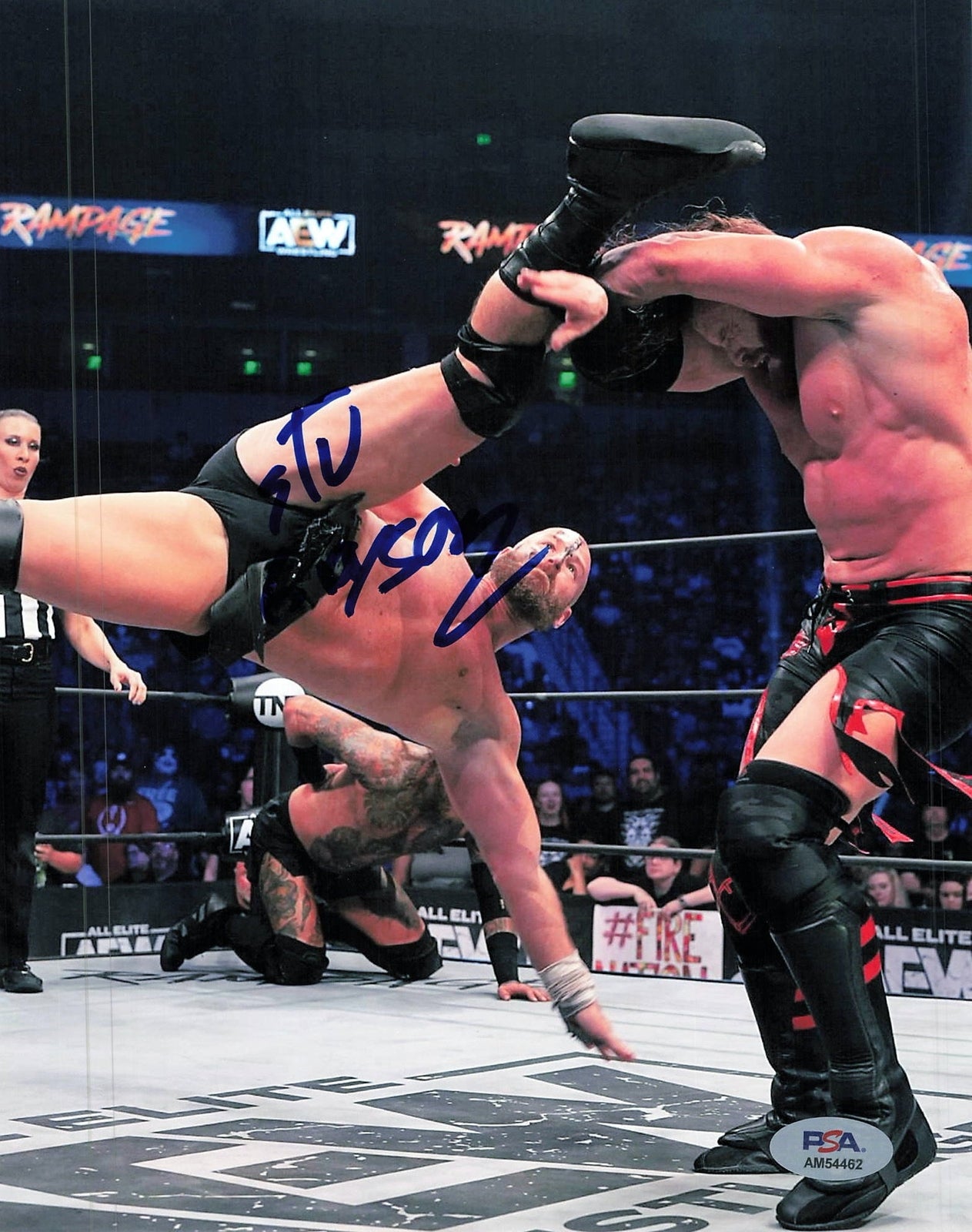 STU GRAYSON signed 8x10 photo PSA/DNA AEW Autographed Wrestling