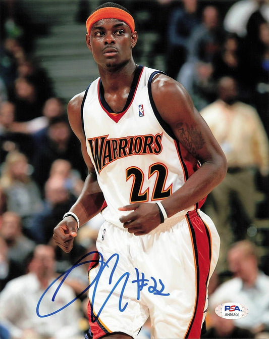 Anthony Morrow signed 8x10 photo PSA/DNA Warriors Autographed