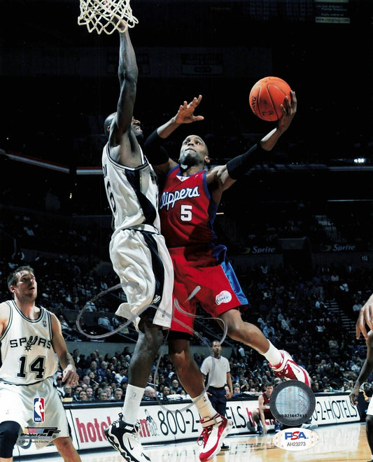 Cuttino Mobley signed 8x10 photo PSA/DNA Los Angeles Clippers Autographed