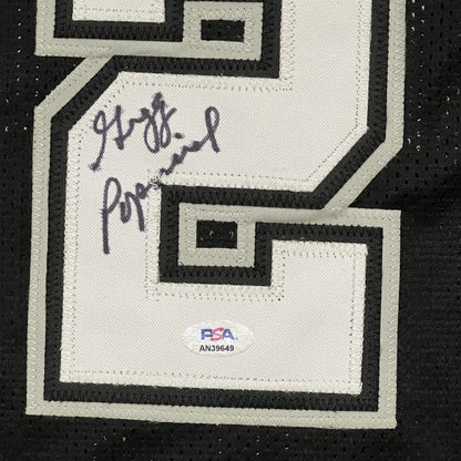 Gregg Popovich Signed Jersey PSA San Antonio Spurs Autographed