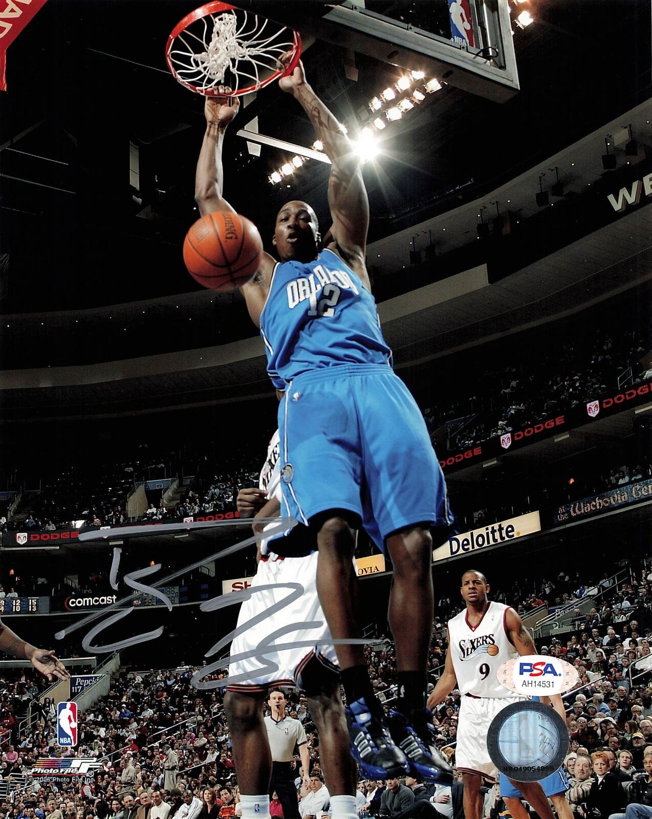 Dwight Howard signed 8x10 photo PSA/DNA Orlando Magic Autographed