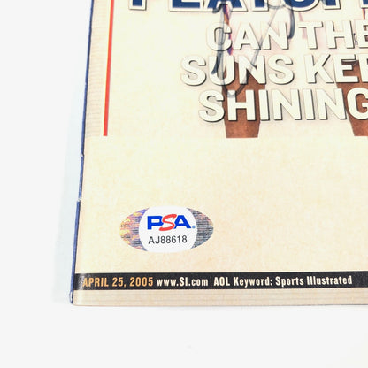 AMARE STOUDEMIRE Signed Sports Illustrated Magazine PSA/DNA Phoenix Suns Autogra